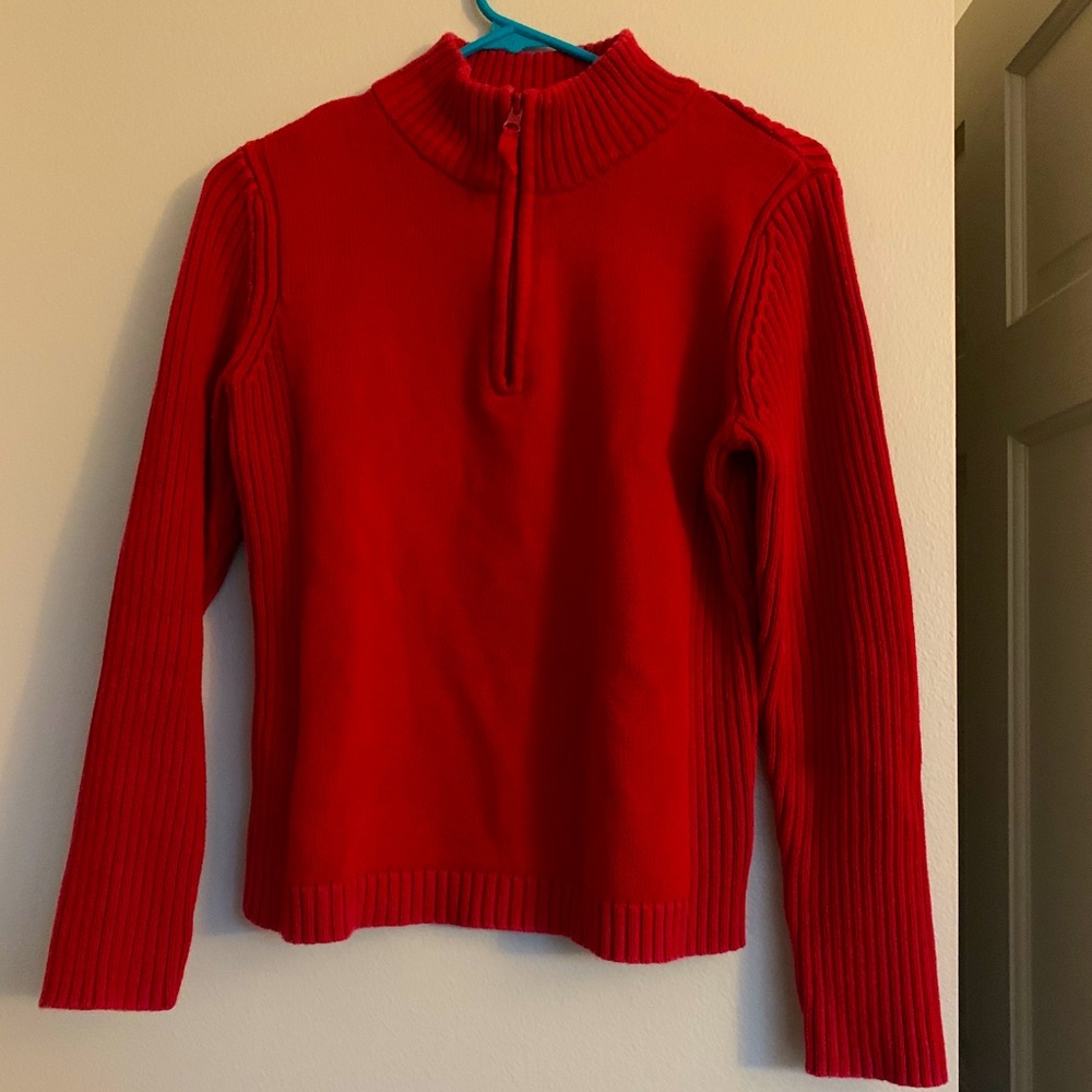 Vintage St Johns Bay Zip Up Sweater
